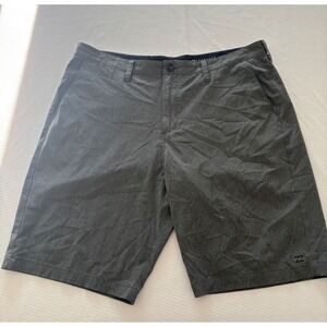 Billabong Crossfire Submersible Hybrid Shorts Mens 38 Gray Recycler Walkshorts